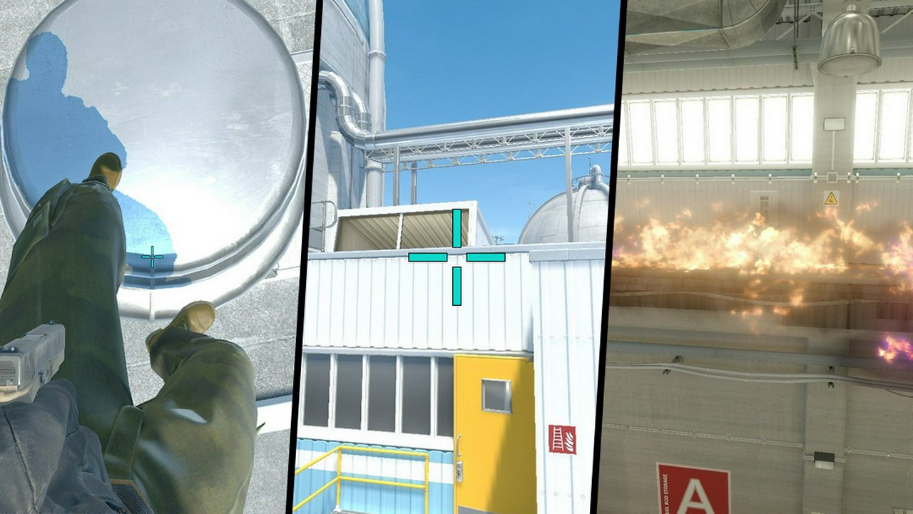 Nuke Rafters Rafters Molotov from T Roof on Nuke | CS2Tricks x NadeKing