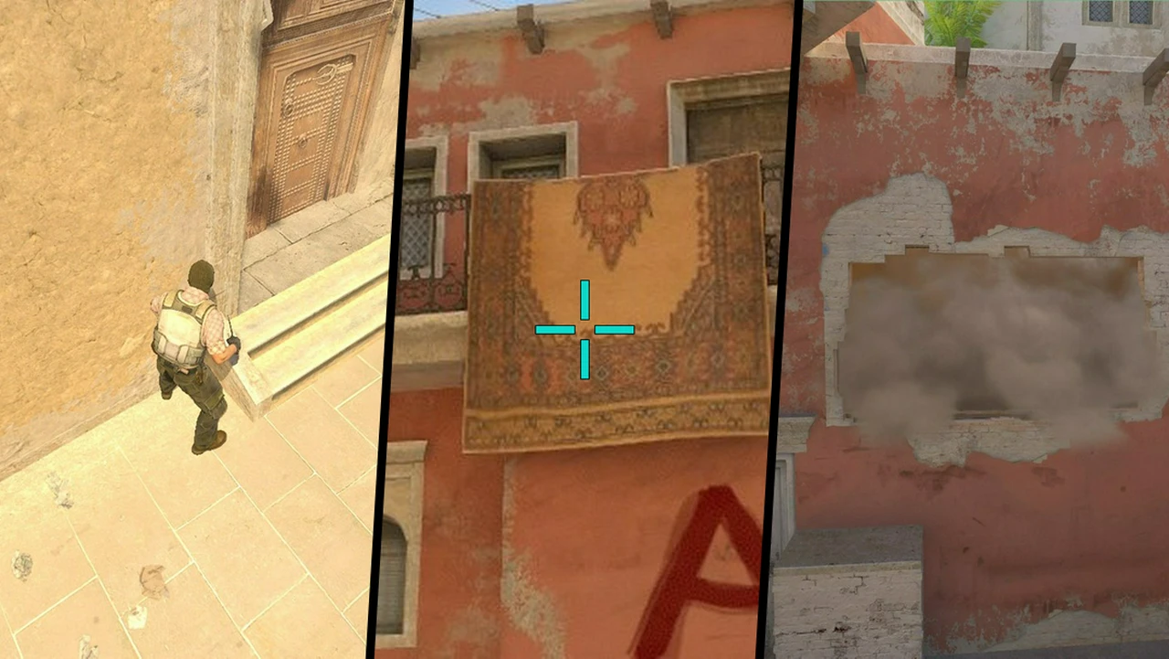 Window Smoke from T Spawn on Mirage