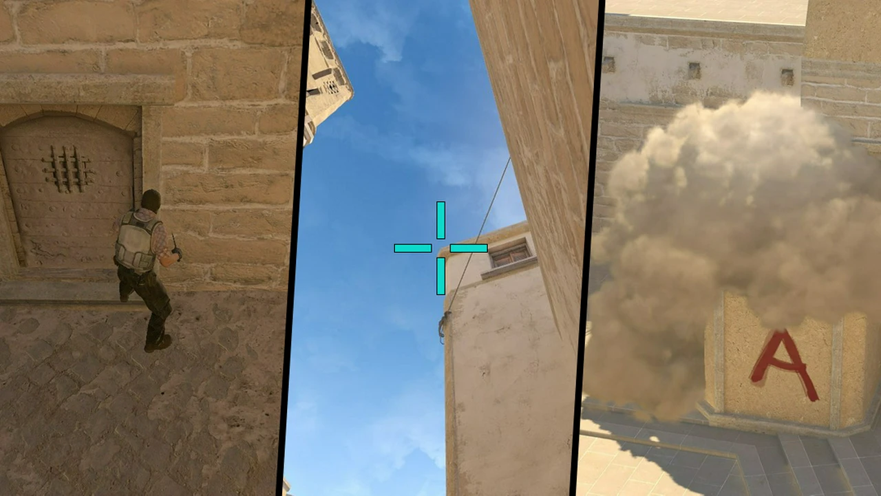Stairs Smoke from A Ramp Door on Mirage