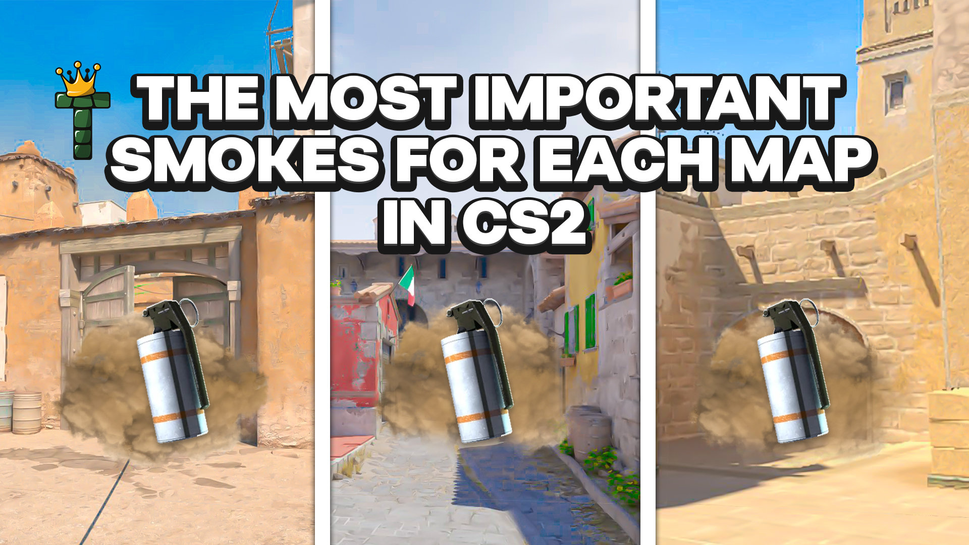 Ultimate Smoke Guides for All CS2 Maps