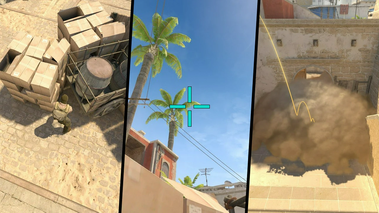 Top Connector Smoke from Top Mid on Mirage
