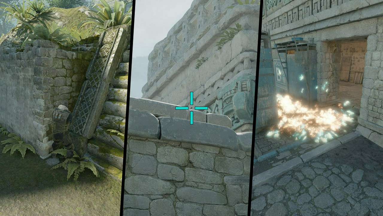 B Site Molotov from Backsite B on Ancient | CS2Tricks x NadeKing