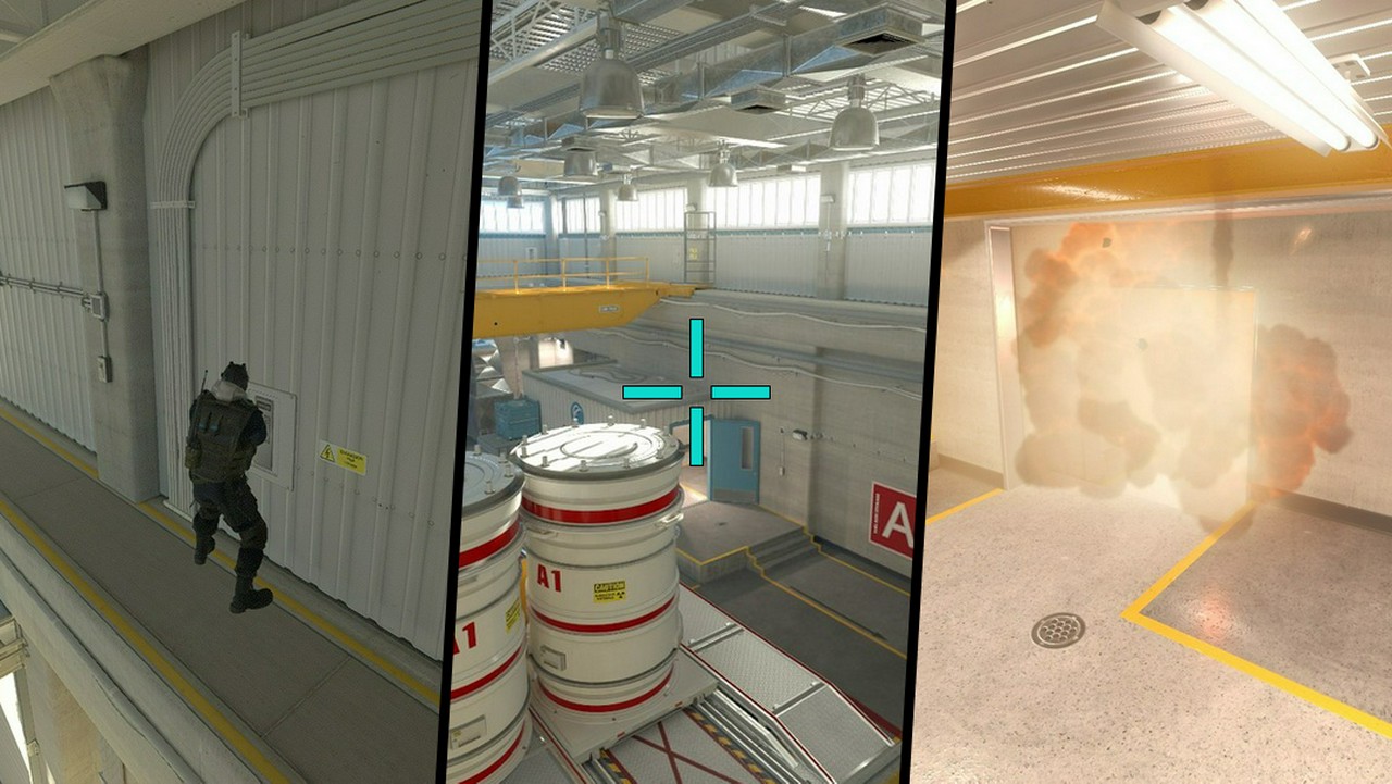 Nuke Rafters Lobby Flash from Rafters on Nuke | CS2Tricks x NadeKing