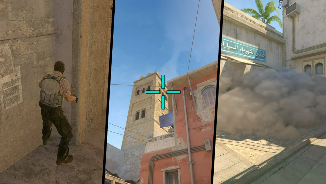 Market Door Smoke from Back Alley on Mirage