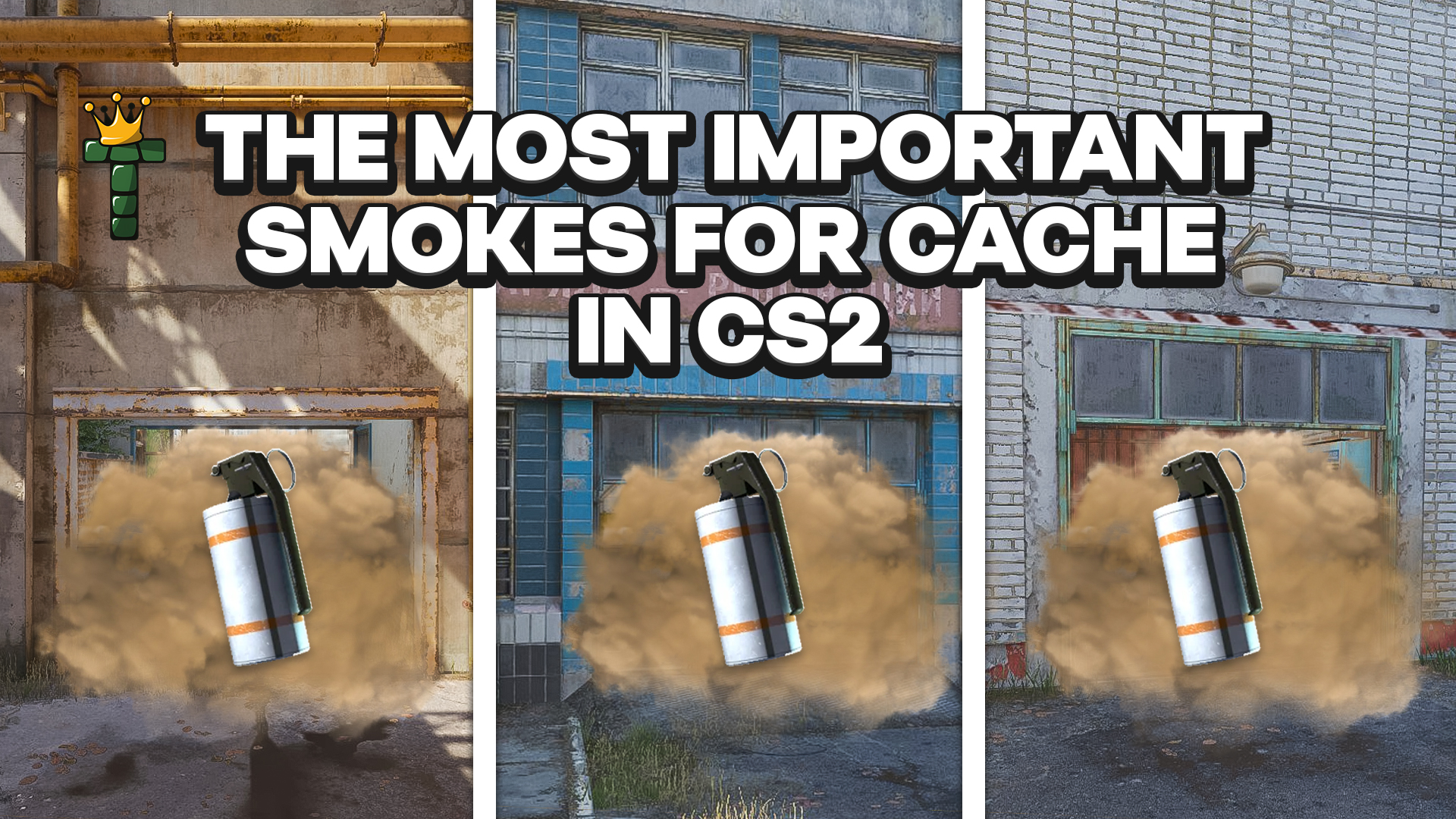 CS2 Cache Smoke Lineups